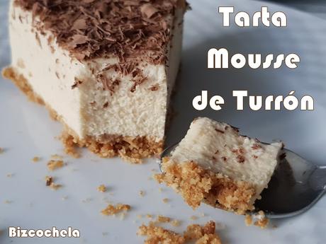TARTA MOUSSE DE TURRÓN