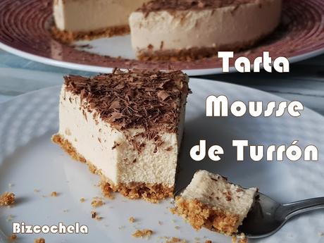 TARTA MOUSSE DE TURRÓN
