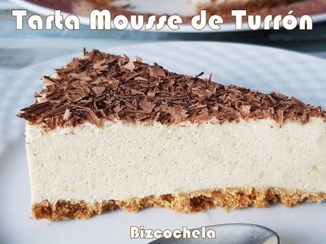 TARTA MOUSSE DE TURRÓN