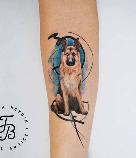 40 ideas de tatuajes de Perros (Parte 1)