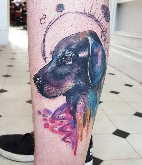 40 ideas de tatuajes de Perros (Parte 1)