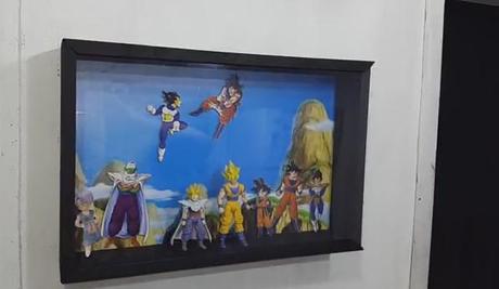 Como hacer un cuadro diorama en 3D Como hacer un cuadro diorama en 3D