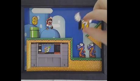 Como hacer un cuadro diorama en 3D