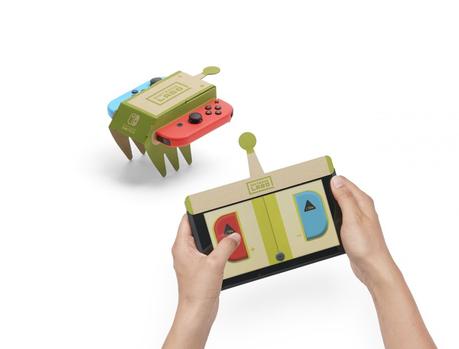 Nintendo lanza accesorios de cartón para la Nintendo Switch ¡y molan mucho!