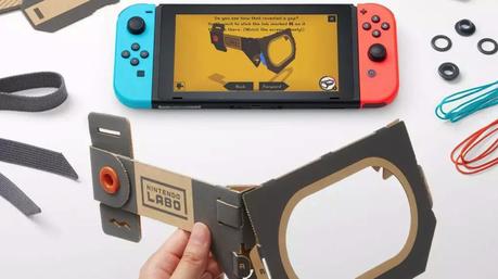 Nintendo lanza accesorios de cartón para la Nintendo Switch ¡y molan mucho!