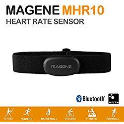 magene mhr10 modo Dual Ant + y Bluetooth 4.0 Sensor de ritmo cardíaco con correa para el pecho