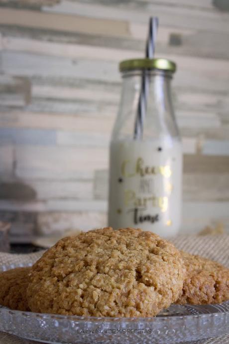 Galletas de avena y coco