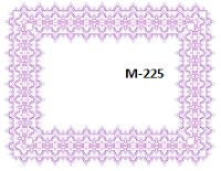 11 Manteles a punto yugoslavo o vagonite