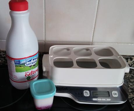 Yogur Griego con Mermelada de Arándanos en Multi Delices de Tefal Yogur Griego con Mermelada de Arándanos en Multi Delices de Tefal