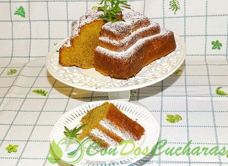 Bizcocho bund cake de café