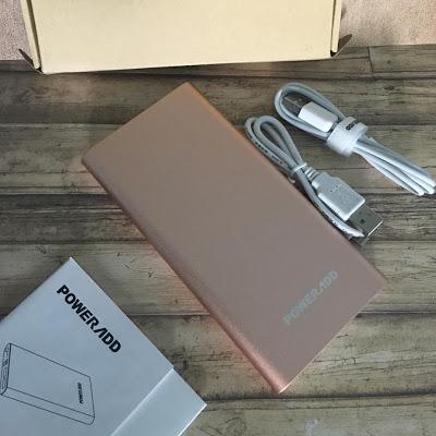 batería externa, poweradd, apple, android, windows phone, power bank,  12000 mAh, Pilot 4GS