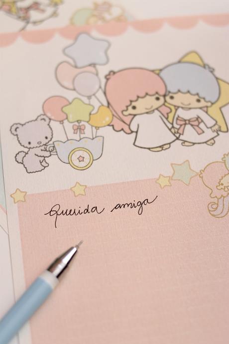 Papel de carta Little Twin Stars