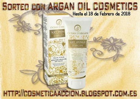 ¡SORTEO – el exfoliante facial “Ocean d’Argán – Soft Sponge d’Argán” de ARGAN OIL COSMETICS!