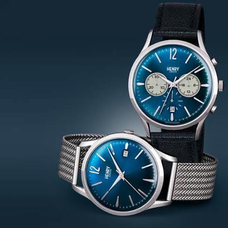 HENRY LONDON WATCHES: TENDENCIA TOTAL BLUE