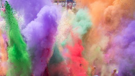 Villanueva del pardillo trae holi 3k la carrera de polvos de colores -  Paperblog