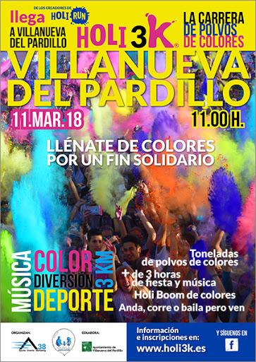 VILLANUEVA DEL PARDILLO TRAE HOLI 3K LA CARRERA DE POLVOS DE COLORES VILLANUEVA DEL PARDILLO TRAE HOLI 3K LA CARRERA DE POLVOS DE COLORES