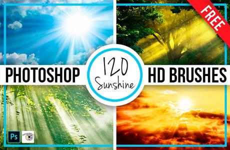 120 Sunshine Photoshop Brushes by Saltaalavista Blog