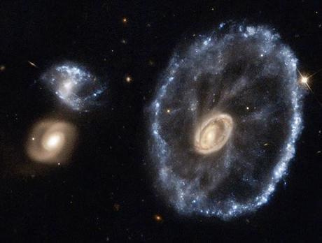 La Galaxia Cartwheel, la galaxia rueda de carro