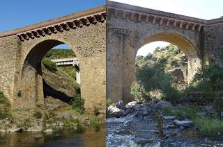 Imagen del mes: Puente Viejo sobre el río Salor, entre los términos de Membrío y Alcántara