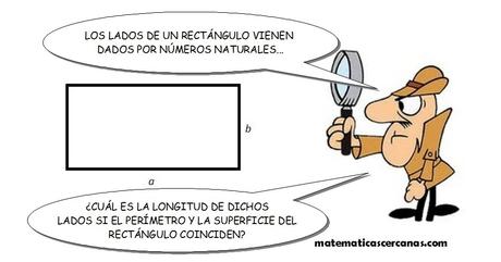 El rectángulo de igual superficie y perímetro El rectángulo de igual superficie y perímetro