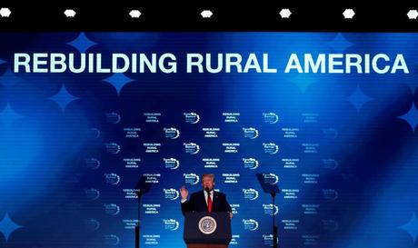 Trump, la voz de la América rural