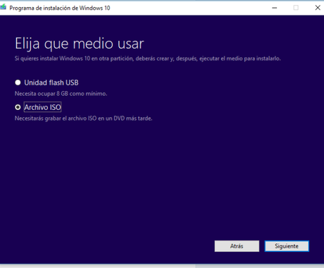 Como obtener un  disco  de arranque de W10 y no morir en el intento