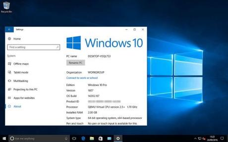 Microsoft lanza preview de Windows 10 Build 17074