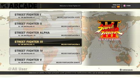 Análisis Street Fighter V Arcade Edition