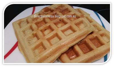 Gofres fáciles y rápidos