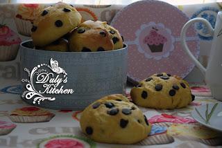 Doowaps o Bollitos con pepitas de Chocolate