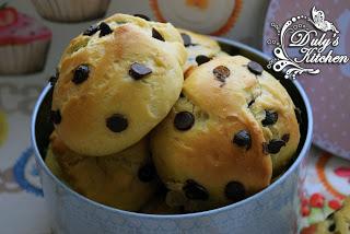 Doowaps o Bollitos con pepitas de Chocolate