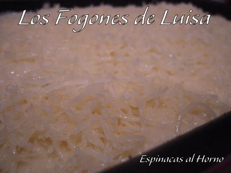 ESPINACAS AL HORNO