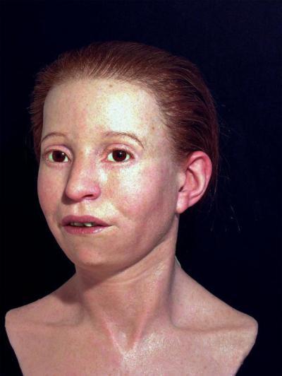 Hace 9.000 años que nadie veía el rostro de esta chica de Tesalia (Grecia)
