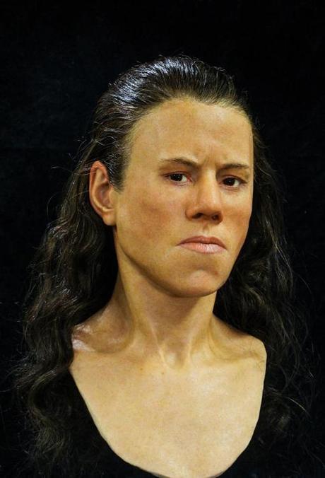 Hace 9.000 años que nadie veía el rostro de esta chica de Tesalia (Grecia)