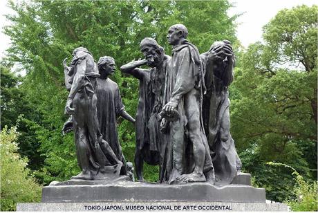 LOS BURGUESES DE CALAIS, TESTIGOS DE LA HISTORIA