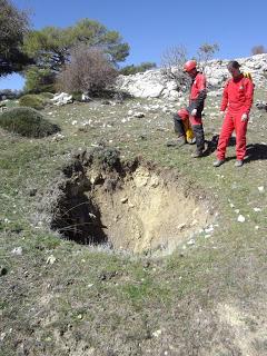 Espeleología en Cazorla