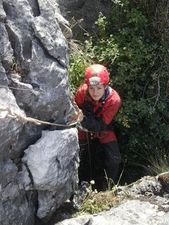 Espeleología en Cazorla