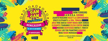 SanSan Festival 2018: Rulo y La Contrabanda, Nunatak, Space Elephants, Celtas Cortos, Sexy Zebras, Despistaos...