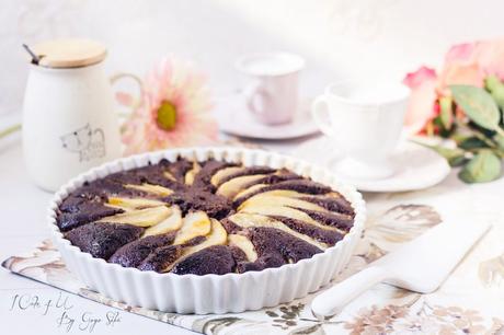 Pastel de Pera y Chocolate