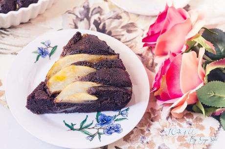 Pastel de Pera y Chocolate