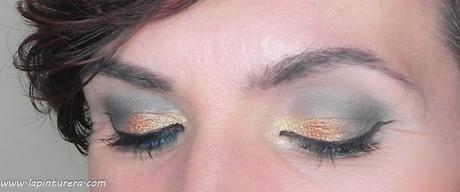 Maquillaje On the rocks (W7): Mostaza y verde