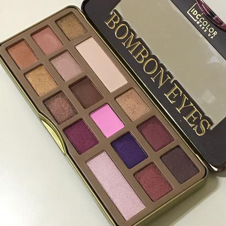 Bombon Eyes Eyeshadow Palette de IDC Color . Review + Swatches.