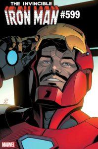 Tony Stark volverá a ser Iron Man el próximo mes de abril de 2018 Invincible Iron Man Nº 599