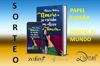 Sorteo AMORE SE ESCRIBE CON LICOR DE LIMÓN