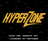 Conecta tus gafas 3-D de Famicom a la Super y disfruta de una nueva visión de 'Hyper Zone'... ¿Mande?