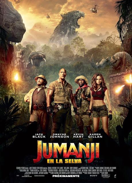 Póster de Jumanji: En la Selva Póster de Jumanji: En la Selva
