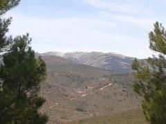 Invierno en el paisaje de la Sierra Norte de Guadalajara