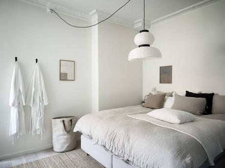 piso sueco muebles ikea interiores pequeños estilo escandinavo decoración nórdica decoración marrón decoración blanco 