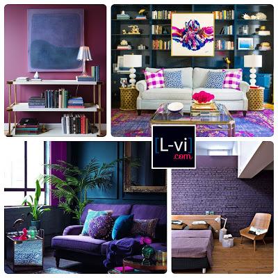 Ultraviolet: The color of 2018- Decor - L-vi.com