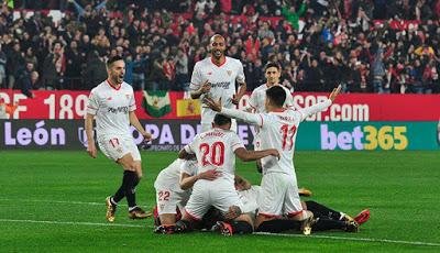 Crónica Sevilla FC 3 - Atlético de Madrid 1